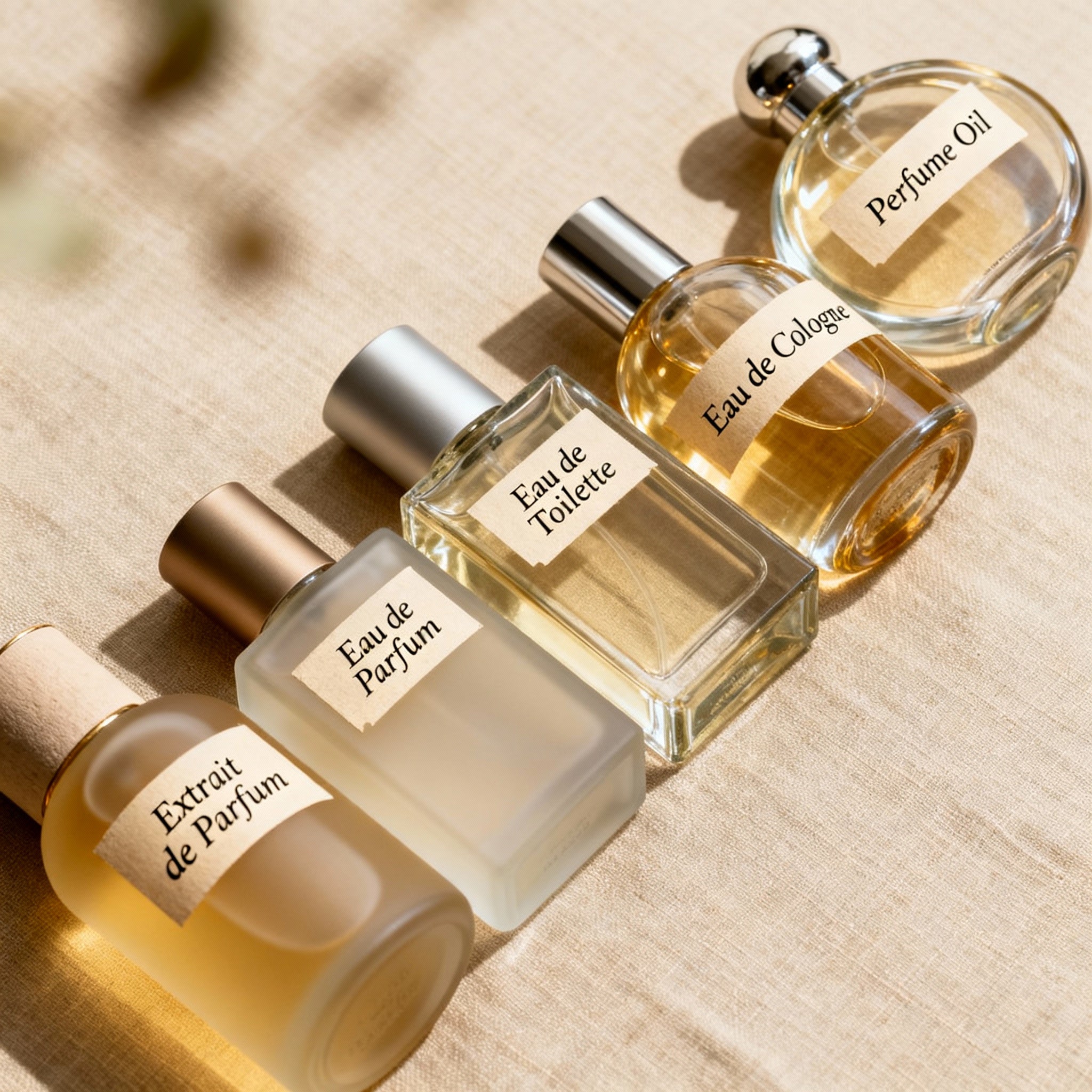 What Are the Main Types of Perfume and Their Strengths?