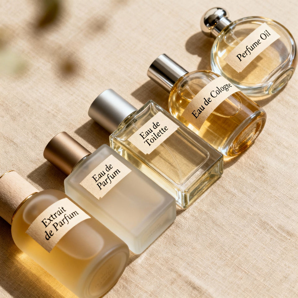 What Are the Main Types of Perfume and Their Strengths?